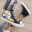 Men's Trendy High Top Cat Pattern Skate Shoes With Warm Plush Lining, Comfy Non Slip Casual Lace Up Sneakers, Winter
